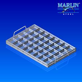 Wire Basket with Dividers 1076002