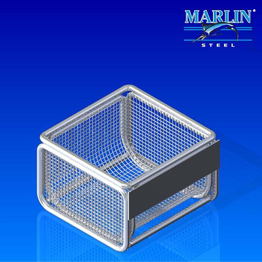 Custom Wire Baskets with Lids Steel Wire Baskets Marlin Steel