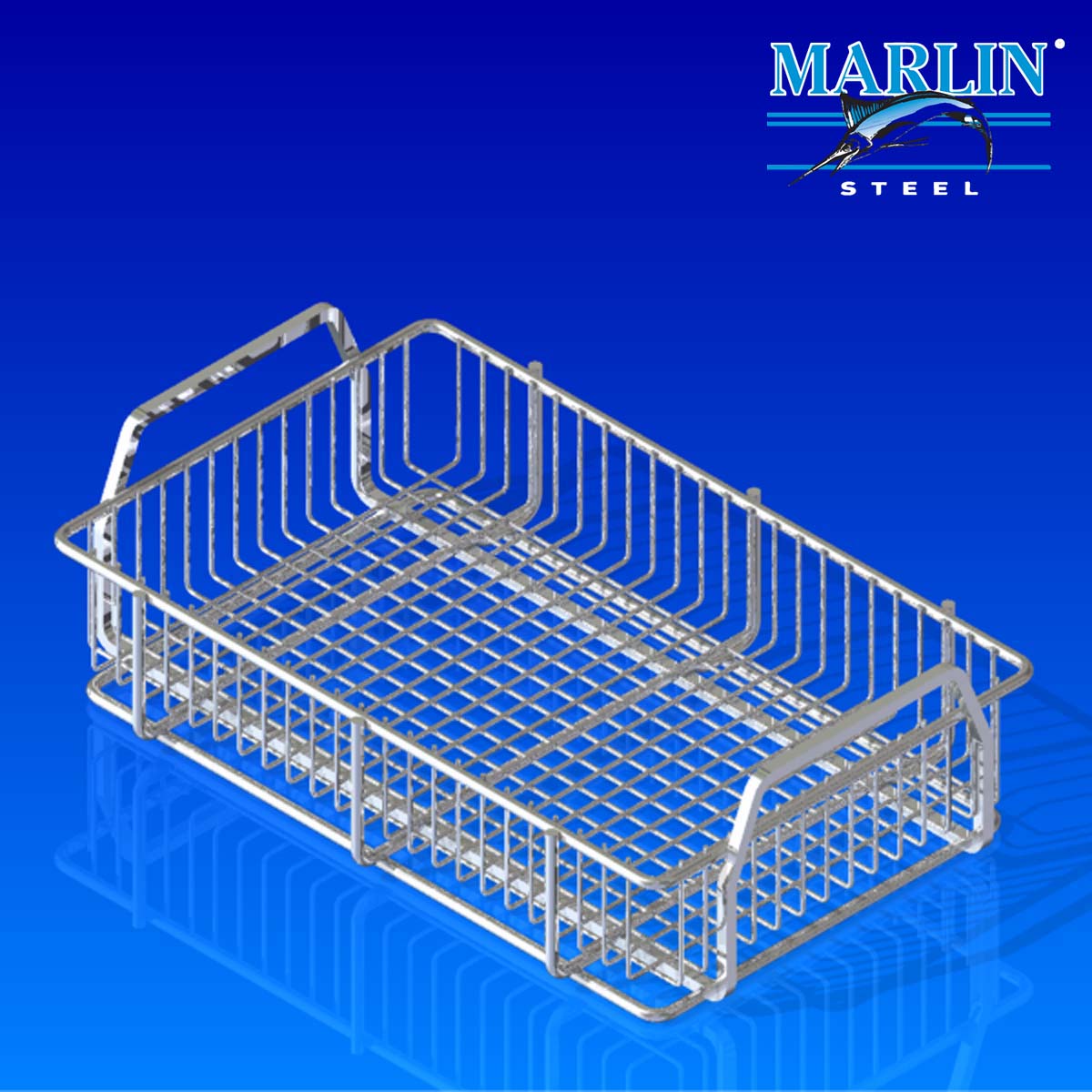 Marlin Steel Basket with Handles 286001