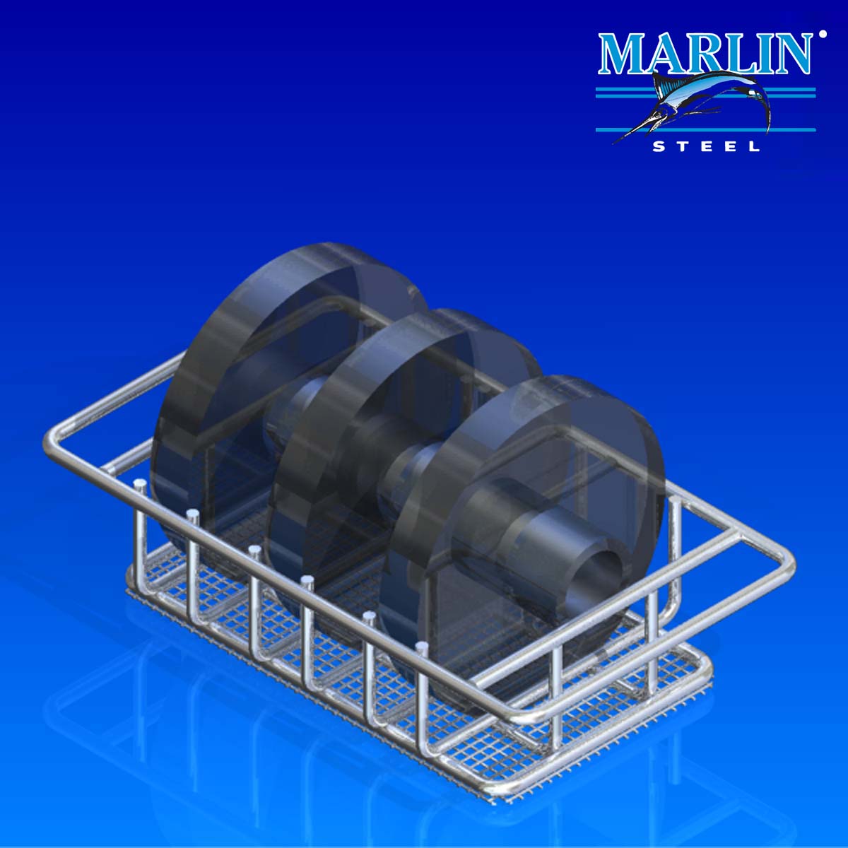 Marlin Steel Material Handling Basket 599021