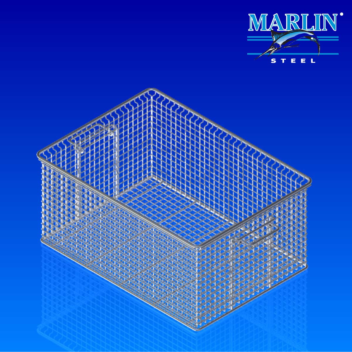 Marlin Steel Wire Basket with Handles  643017