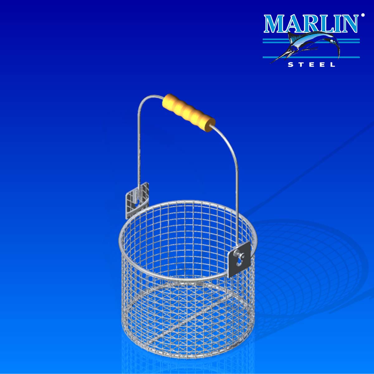 Marlin Steel Round Basket 785001