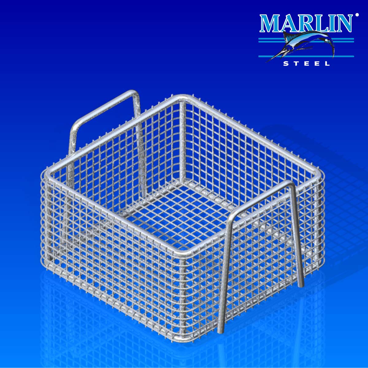 Marlin Steel Basket with Handles 404008