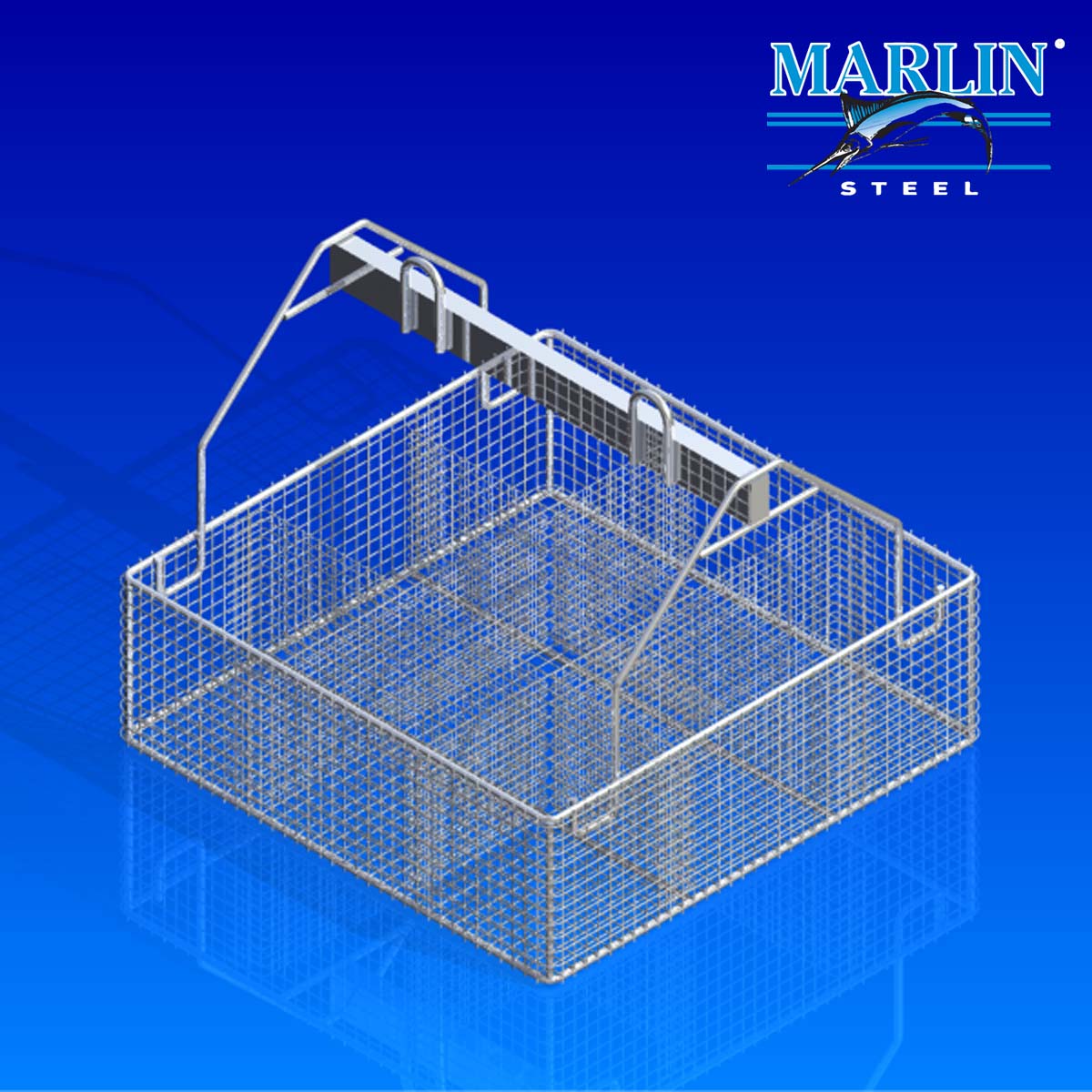 Wire Basket with Dividers 443002