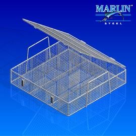 Wire Basket with Lid 443005