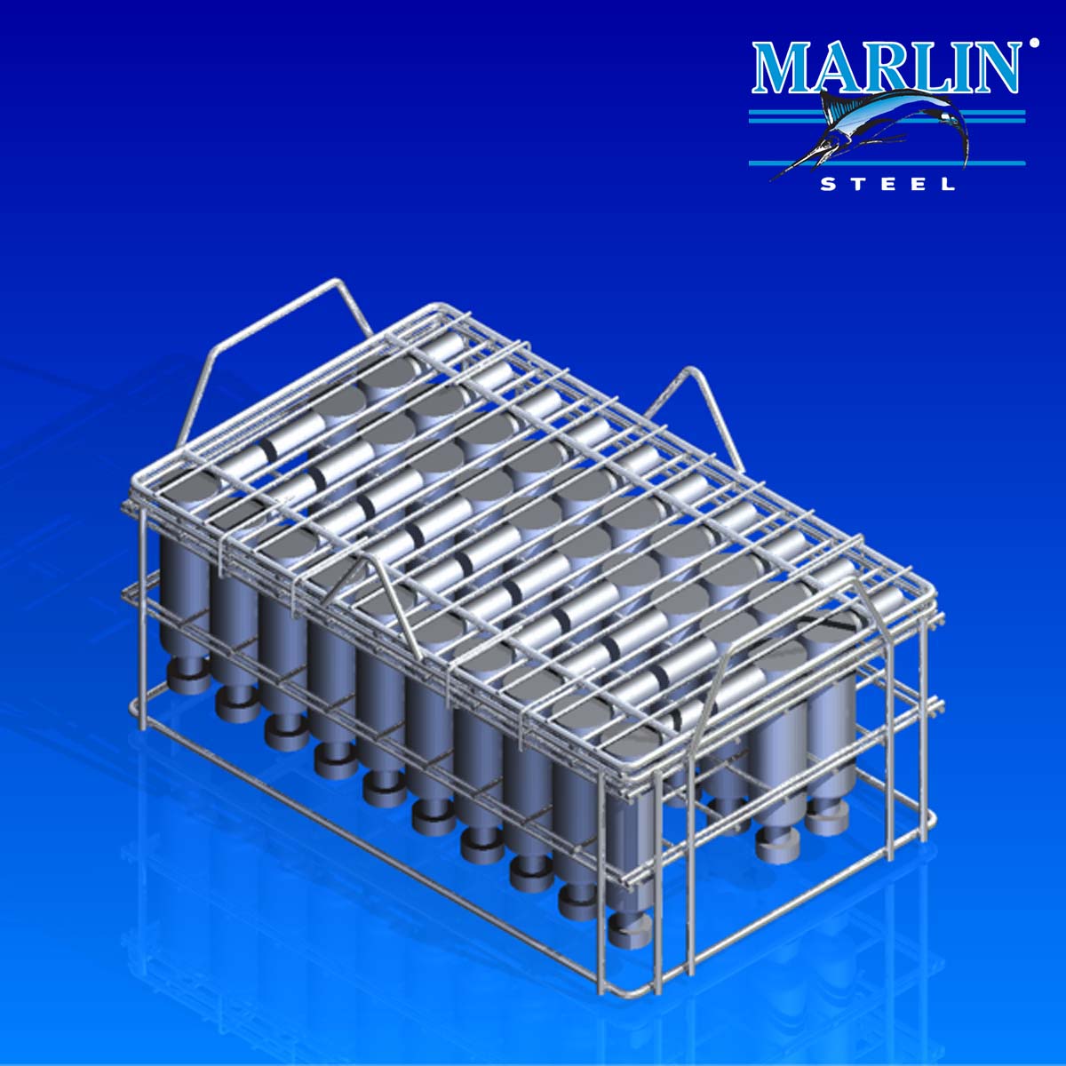 Marlin Steel Wire Basket 791001