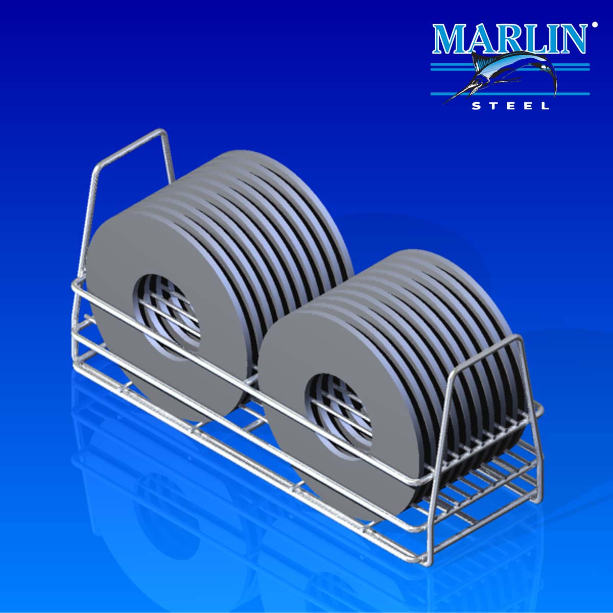 Marlin Steel Wire Material Handling Basket 796001