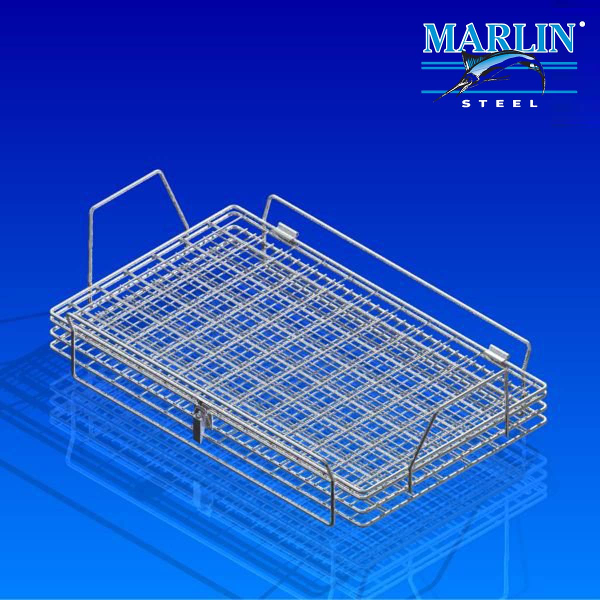 Marlin Steel Wire Baskets with Lids 1119001