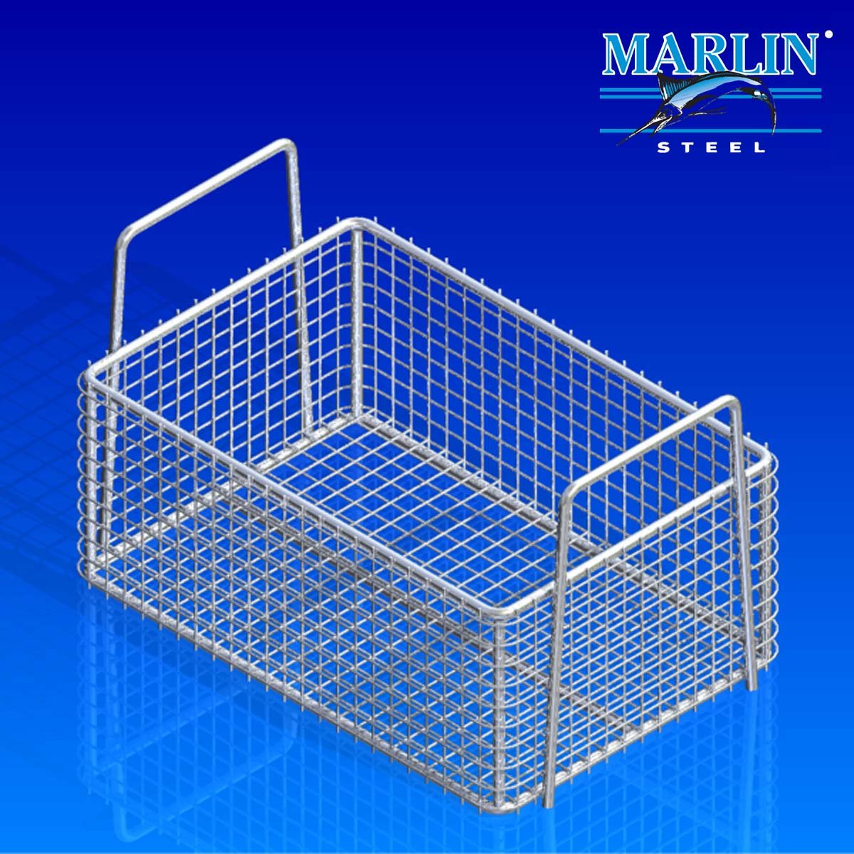 Marlin Steel Basket with Handles 725001