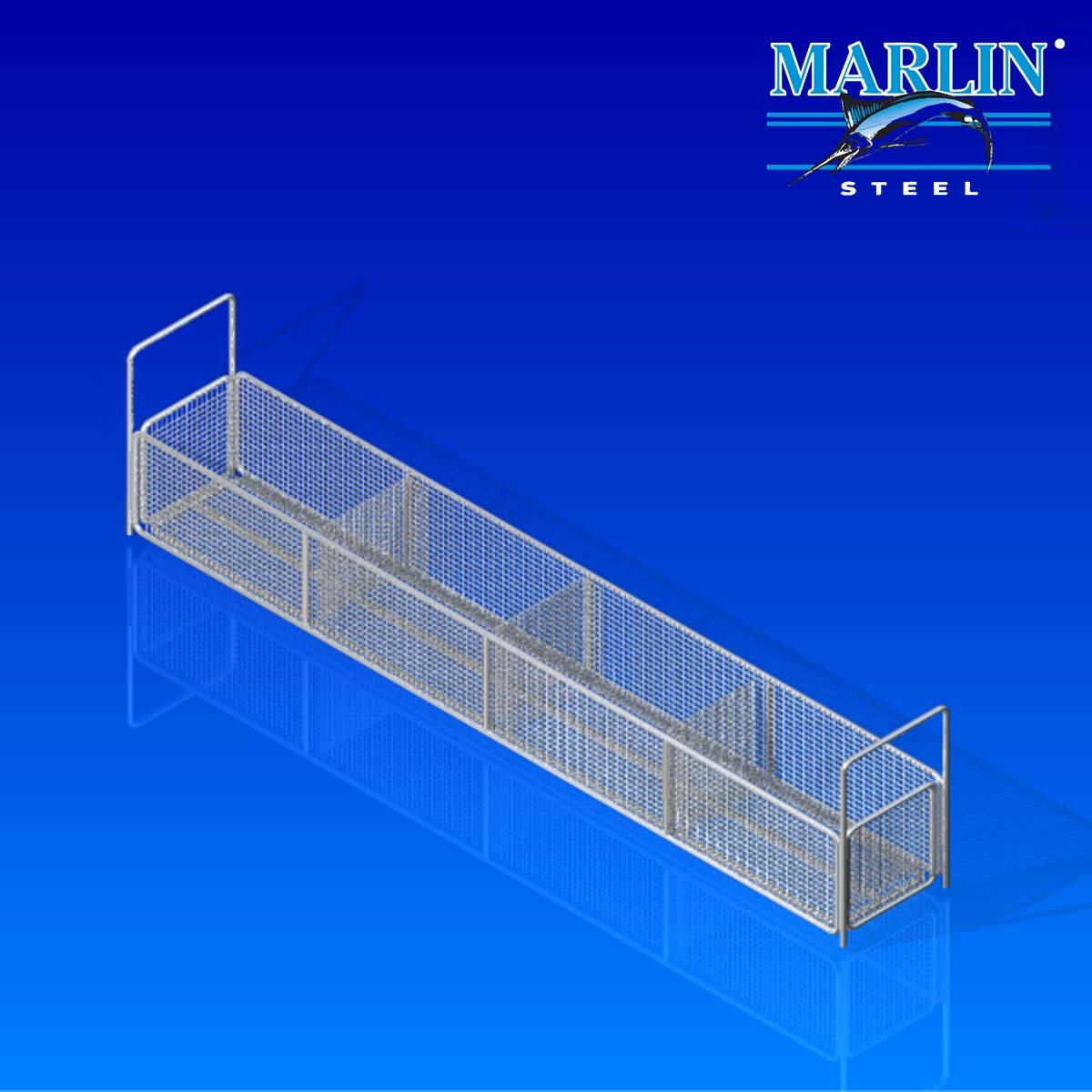 Marlin Steel Basket with Handles 745001