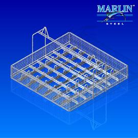 Wire Basket with Dividers 819002