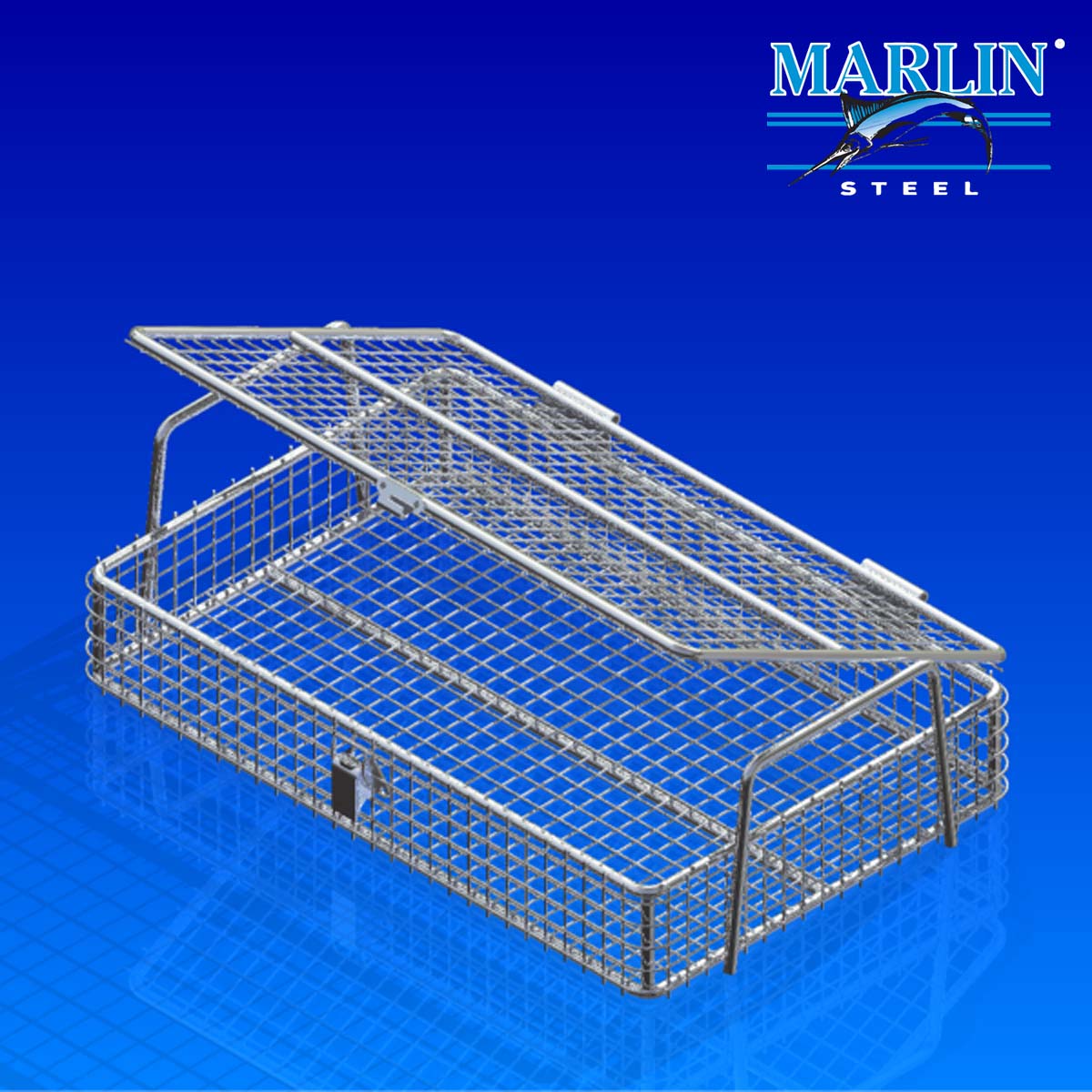 Marlin Steel Basket with Handles 825001