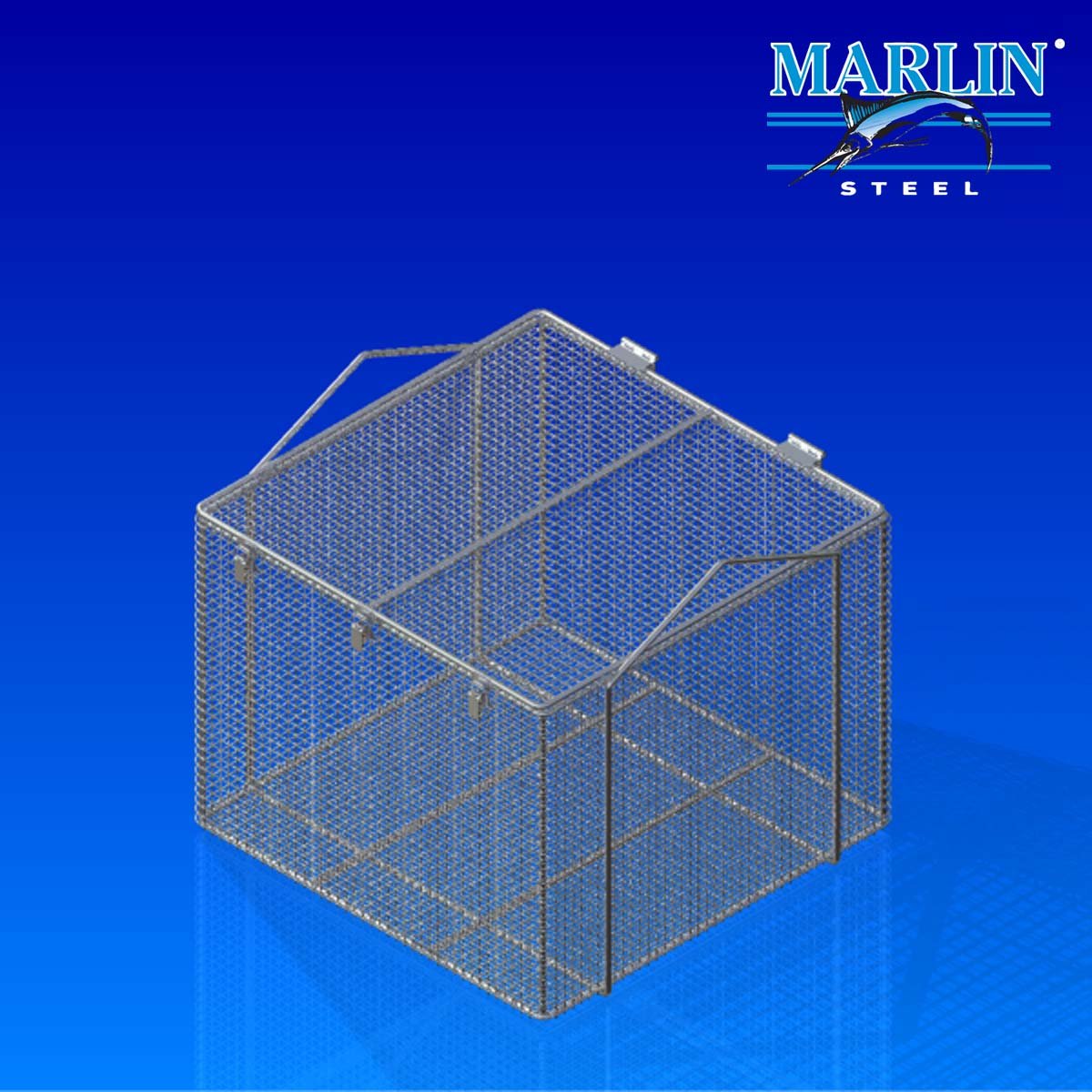 Marlin Steel Basket with Handles 920001