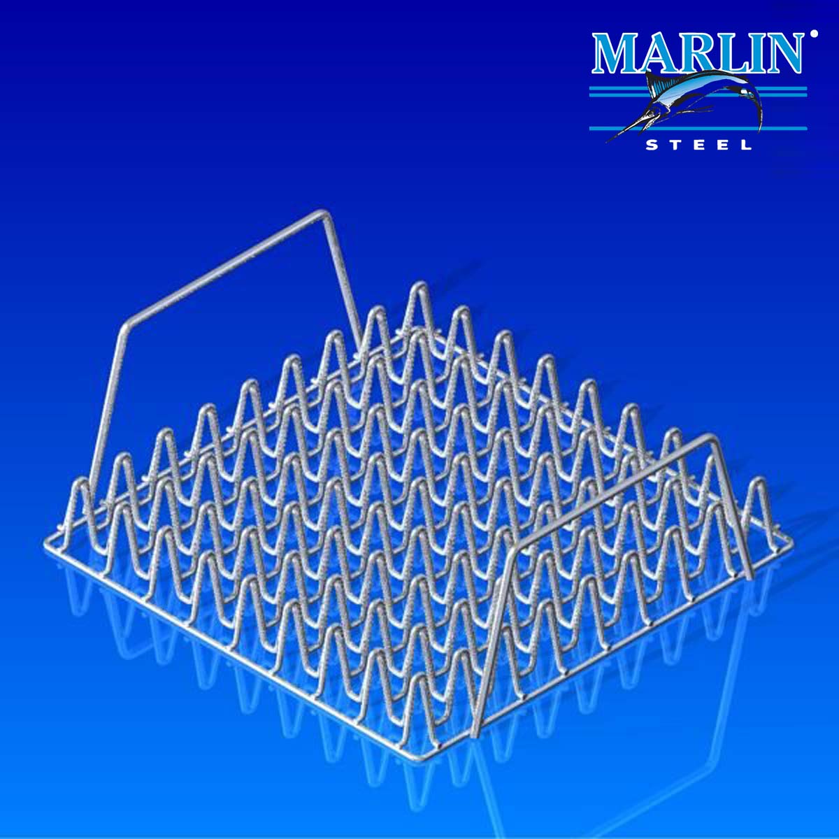 Marlin Steel Wire Basket with Dividers 1185002