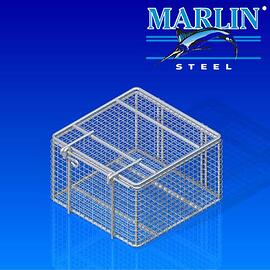 Wire Basket with Lid 633001