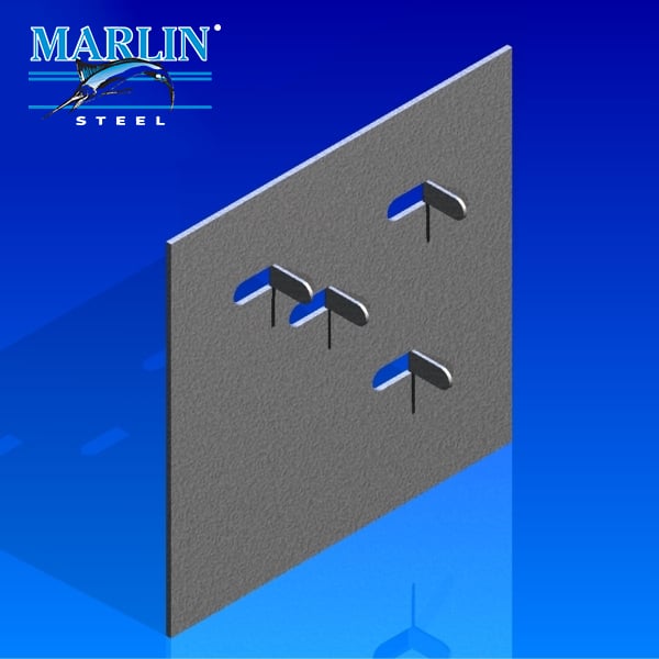 Marlin Steel Metal Stamping Lance Form