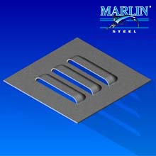 Marlin Steel Metal Stamping Louver