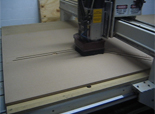 CNC Router in action