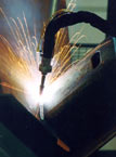 Our robots create custom manufactured welded products