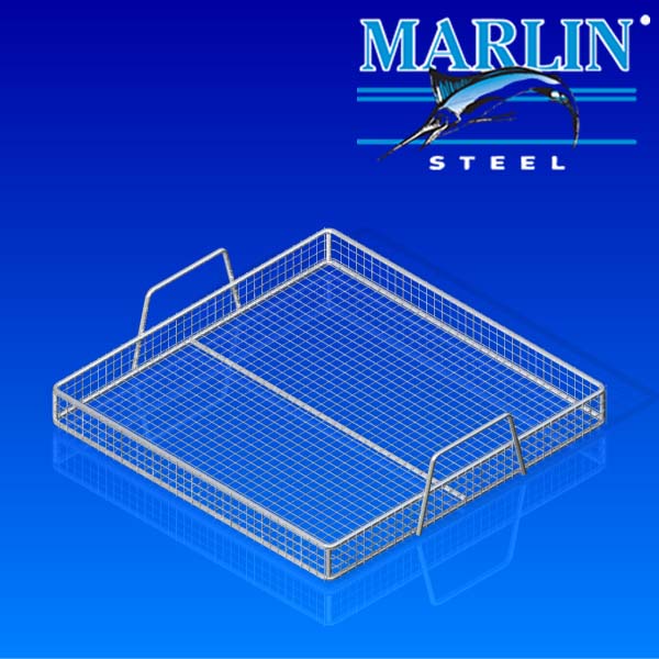 Marlin Steel Wire Basket with Handles 154001