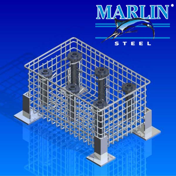 Marlin Steel Ultrasonic Cleaning Basket 438005
