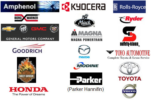 clients in the automotive industry