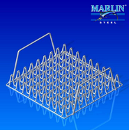 Marlin Steel Basket with Dividers