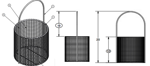 Aerospace basket renderings 