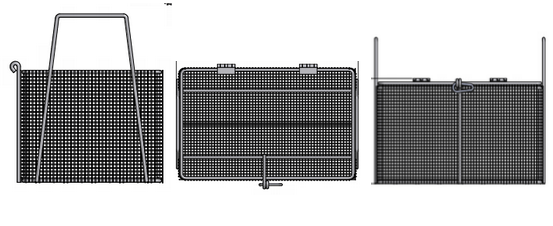 United Airlines uses Marlin Steel's quality wire baskets 