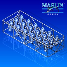 Marlin Steel Wire Basket 2016004