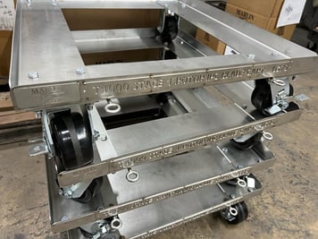 Aerospace Baskets to wash Rolls Royce Jet engine parts-1