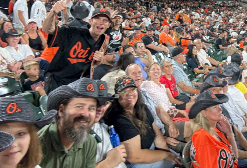 Baltimore Orioles Cowboy Hat Night