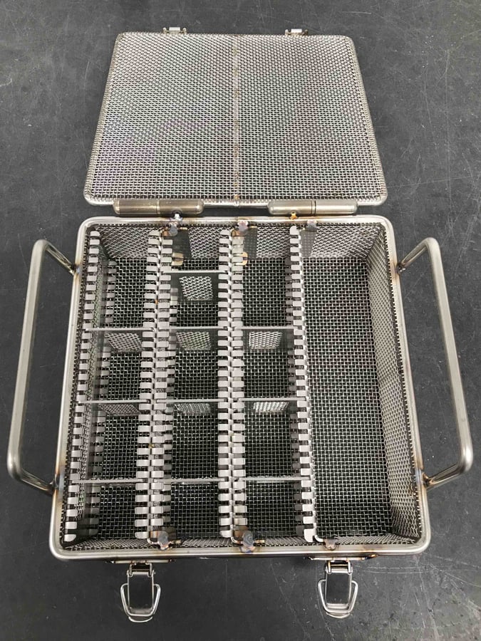 Increasing Parts Washing Basket Versatility with Adjustable Dividers