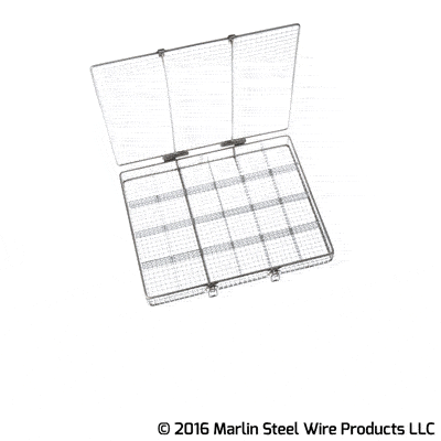 Marlin Steel Ultrasonic Cleaning Basket 02035003-38
