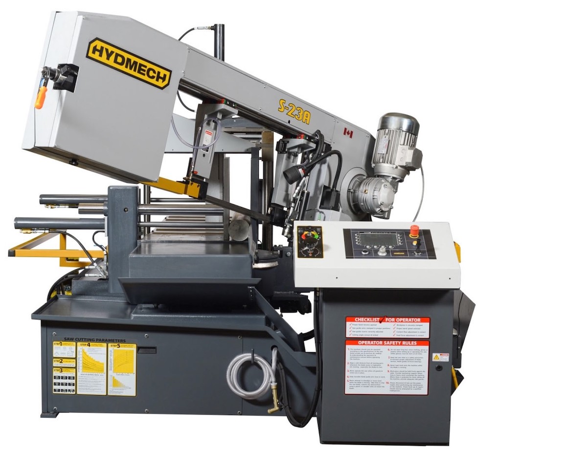 The Hydmech S23A Band Saw Cutting Machine Marlin Steel