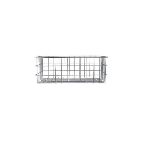 Marlin Steel Wire Products 12 Deep, Rectangular Stainless Steel Mesh  Basket 1/4 Perforation, 18 Wide x 9 High 00-105-31 - 70699673