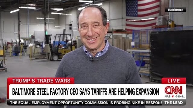 CNN with Jake Tapper: Marlin Steel CEO on U.S. Manufacturing Growth, Jobs & Tariffs