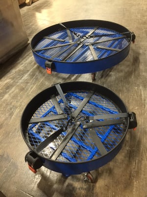 Marlin Steel Circular Floats - patent pending - 36 inch and 60 inch version 5-2018