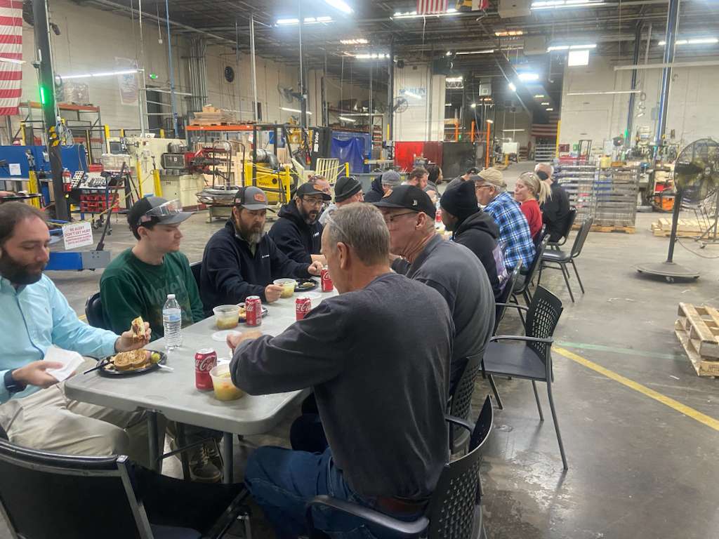 Nathan Myers Celebrates 25 Years with Marlin Steel 