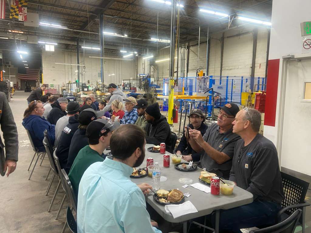 Nathan Myers Celebrates 25 Years with Marlin Steel 