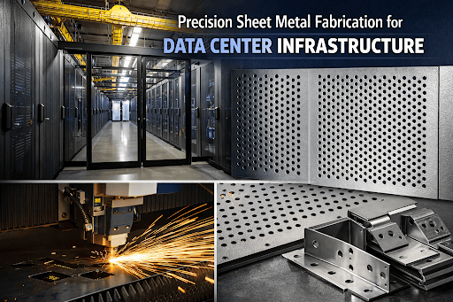 Precision Sheet Metal Fabrication for Data Center Infrastructure (USA Manufacturer)