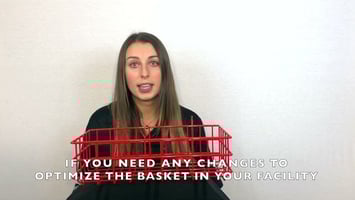 Pegboard Basket | Plain Steel | Red Powder Coat | 100% USA-Made