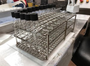 Medical grade stainless steel test tube racks