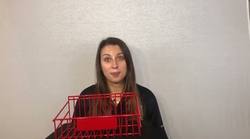 Steel Six Quart Rack | Plain Steel | Red Powder Coat | 100% USA-Made