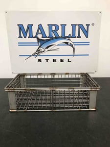 Stainless Steel Wire Basket for Automotive Parts Washing