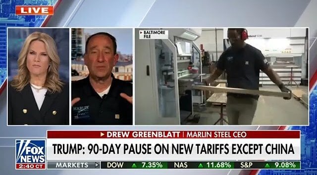 Marlin Steel CEO Slams Tariff Imbalance & Celebrates U.S. Steel Boost 🇺🇸