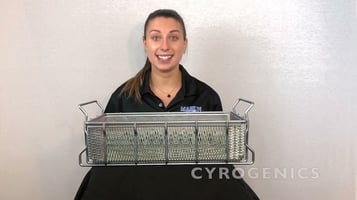 Expanded Wire Basket | Plain Steel | Zinc Coated | 100% USA-Made