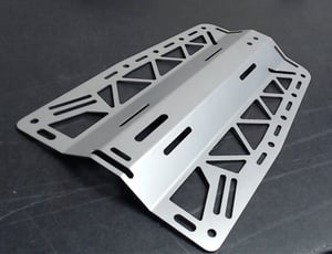 Custom sheet metal fabrications can come in all shapes and sizes--not just baskets and trays, but other components too.