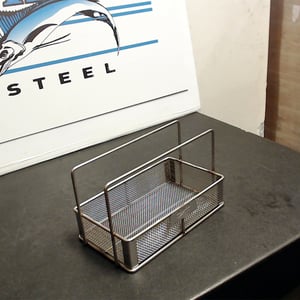This stainless steel basket is made with grade 316 SS alloy for enhanced resistance to chlorides.