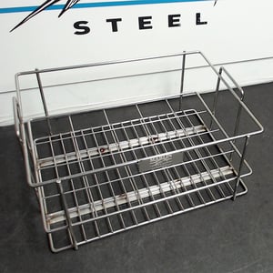 stainless-steel-316-grade-pharmaceutical-rack-holding-bottles-for-cleaning